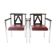 Set of 2 armchairs Kusch & CO Sitzmobelwerke, Germany, 80s.