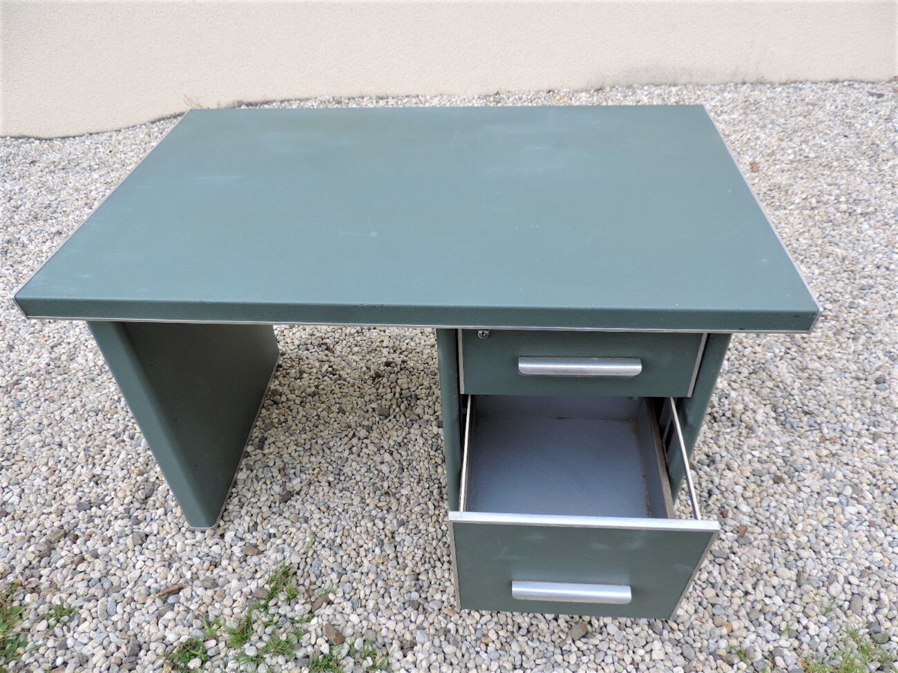 Industrial metal desk 1950