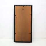 Miroir avec cadre en acier soudé 1960 - 42x85cm