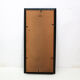 Miroir avec cadre en acier soudé 1960 - 42x85cm