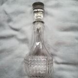 Set of four glass carafes