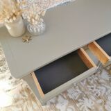 Restored parisian buffet in grey