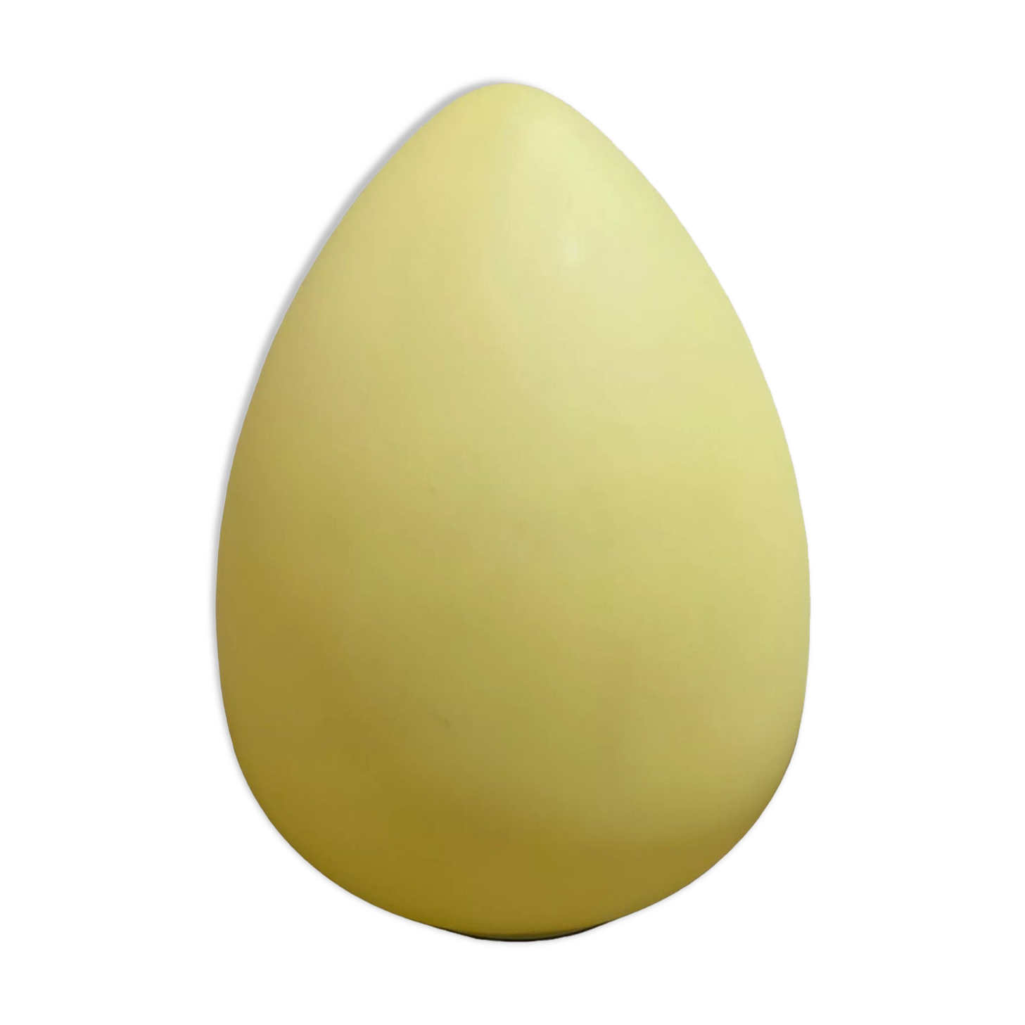 Glass egg lamp