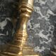 Golden brass candlesticks nijhof holland