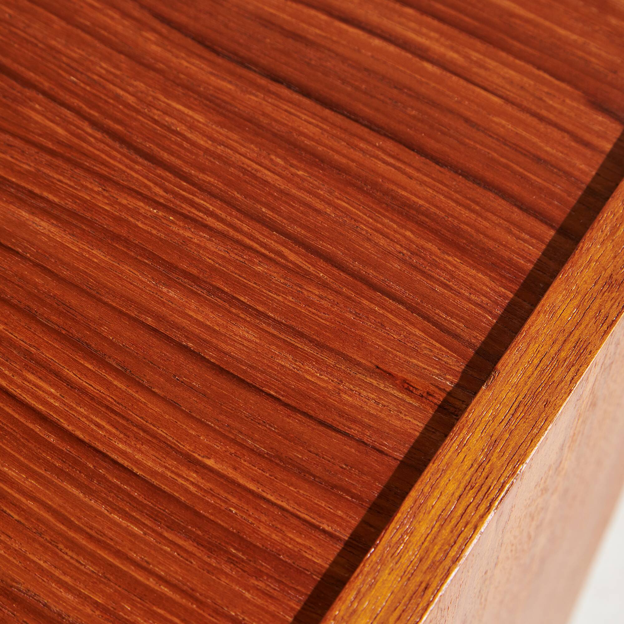 Restored teak dresser
