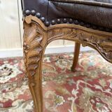 Fauteuil de bureau style Louis XV style "Couillard"