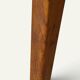 Tripod coffee table in oak, 1950s.