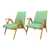 Pair of armchairs by Tatra Nabytok