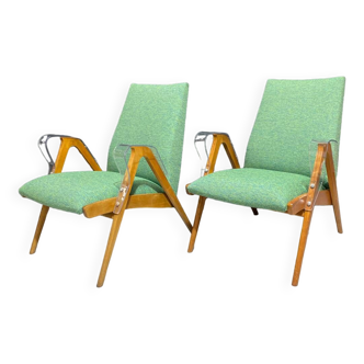 Pair of armchairs by Tatra Nabytok