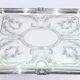 Gallia - Silver metal serving tray
