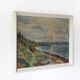 Danish impressionist oil painting, 1960s