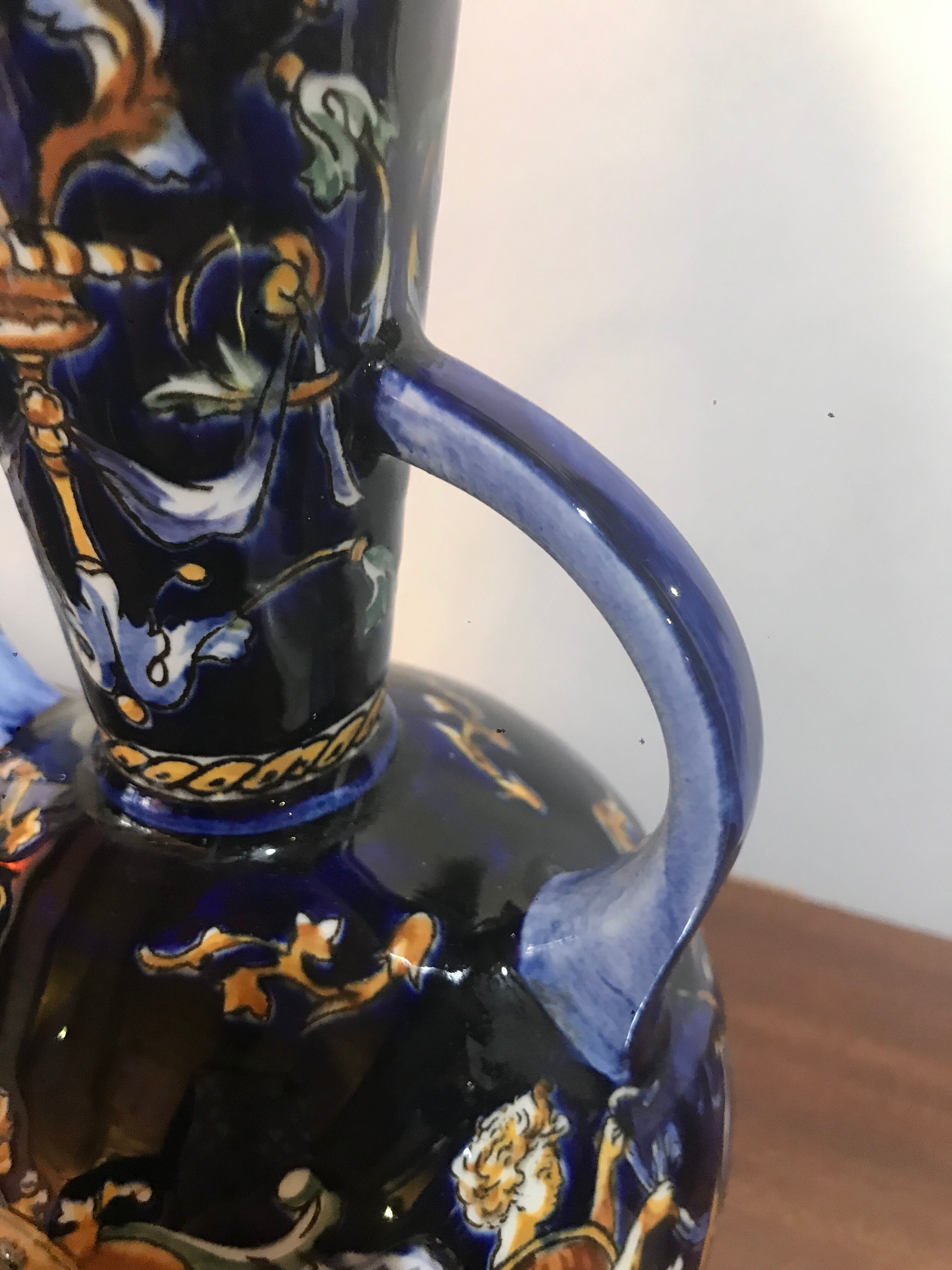 Vase Gien 2 handles renaissance