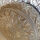 Round ceiling light vintage glass