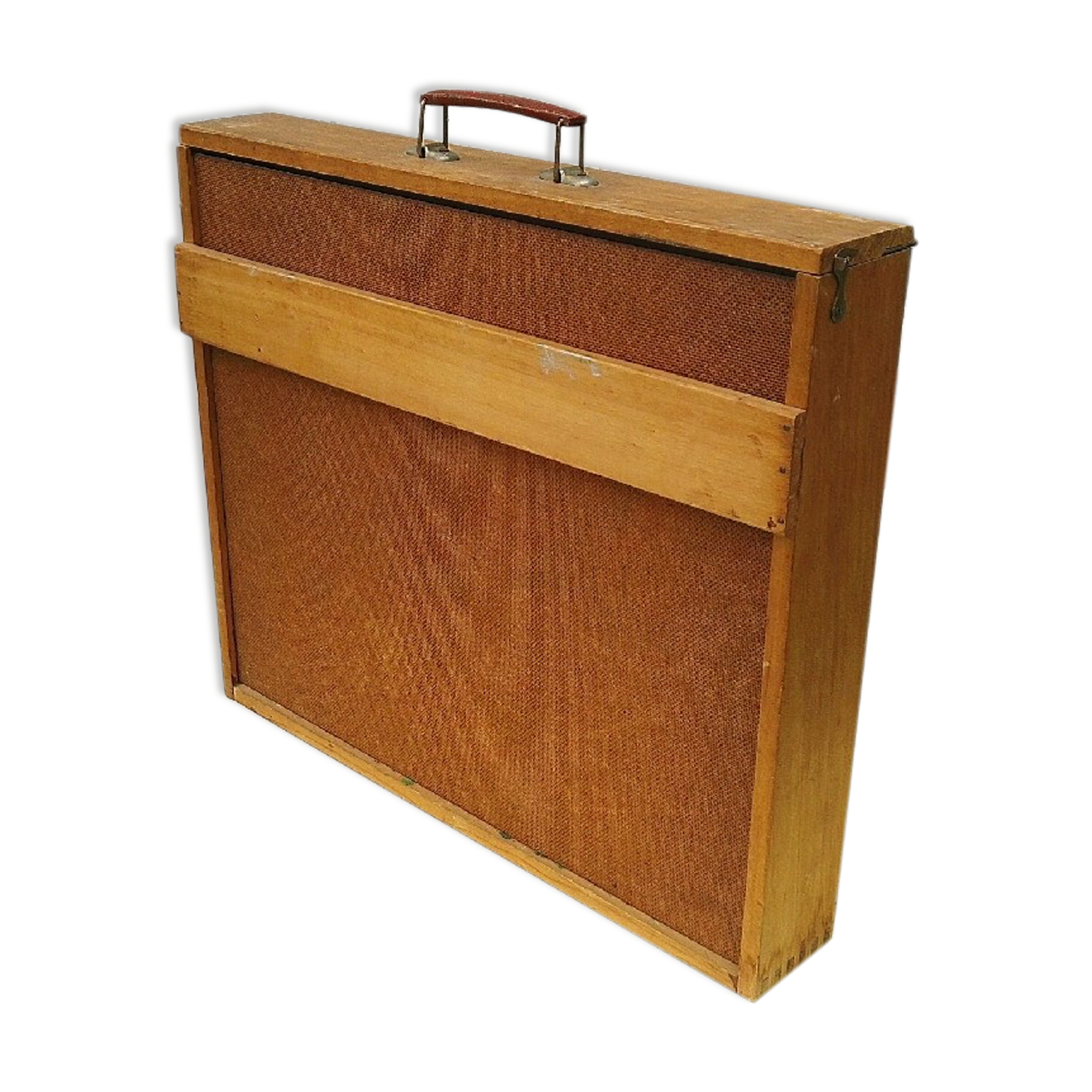 Transport suitcase painter's canvases