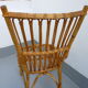 4 rattan chairs 50-60's