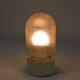 Spherical industrial wall lamp, DZPE, Poland, 1960s