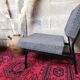 Paire de chauffeuses vintage