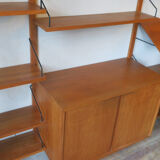 Danish modular teak shelf system by Poul Cadovius for Cado Royal 1950-60