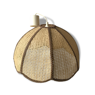 Rattan hanging lamp