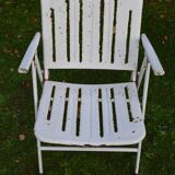 Metal garden furniture set 2 chairs, 1 table