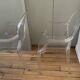 2 fauteuils Kartell Louis Ghost