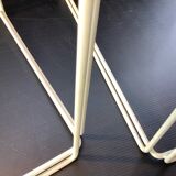 2 Tables Vintage Max Sauze Isocèle France Désign 1970 Iconique