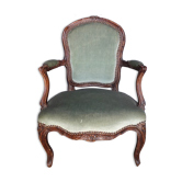 Louis XV era convertible armchair