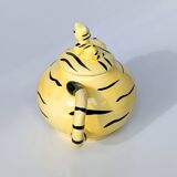 Anthropomorphic teapot coffee maker Tiger and baby tiger - Height 16 cm x Diameter 14 cm