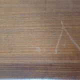 Scandinavian style extendable teak table