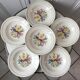 Lot de 6 assiettes creuses Digoin Sarreguemines années 40