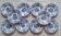 10 assiettes creuses, terre de fer, Italie