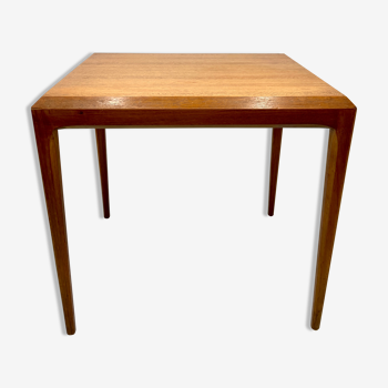 Table basse en teck par Johannes Andersen Editions CFC Silkerborg