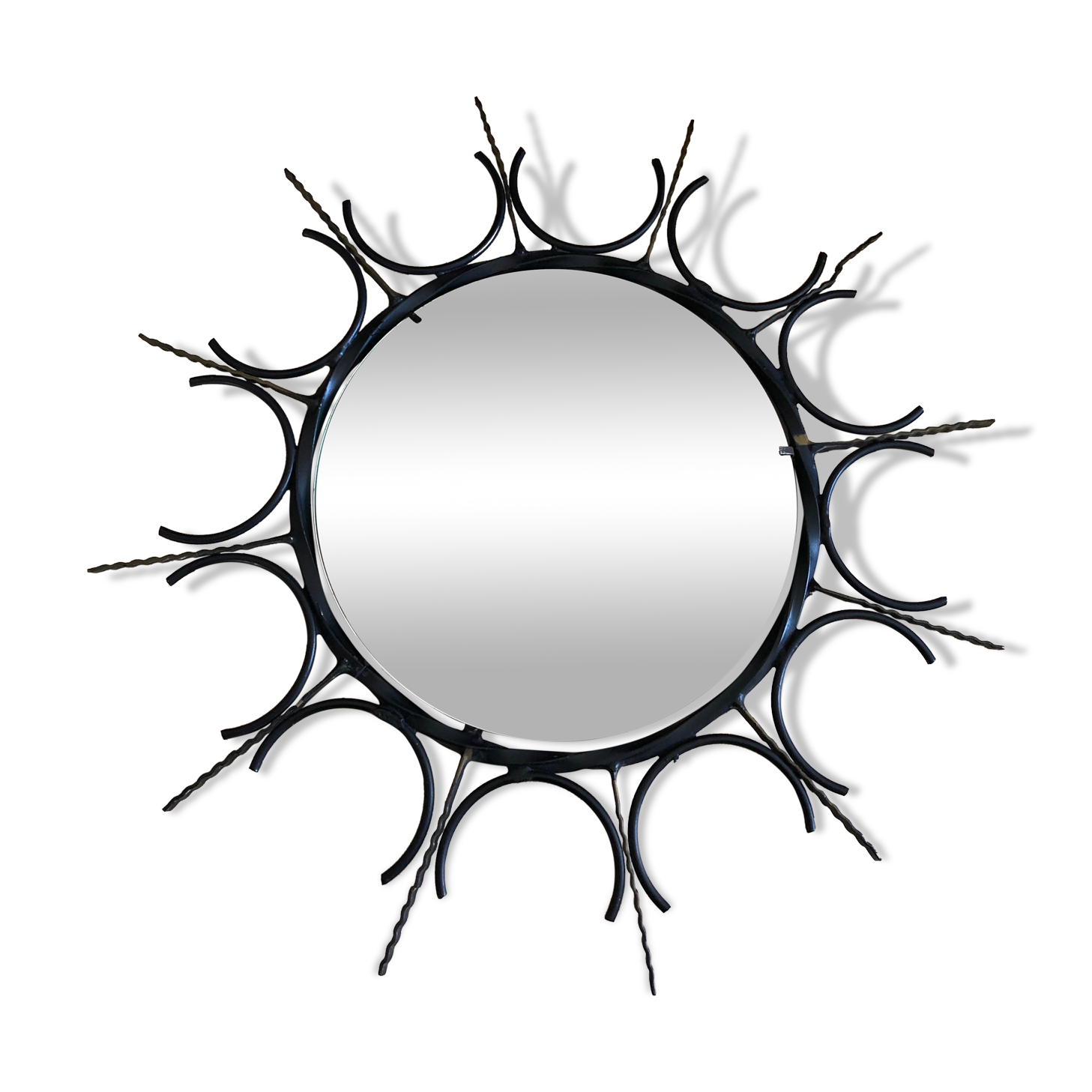 Metallic sun mirror 18cm