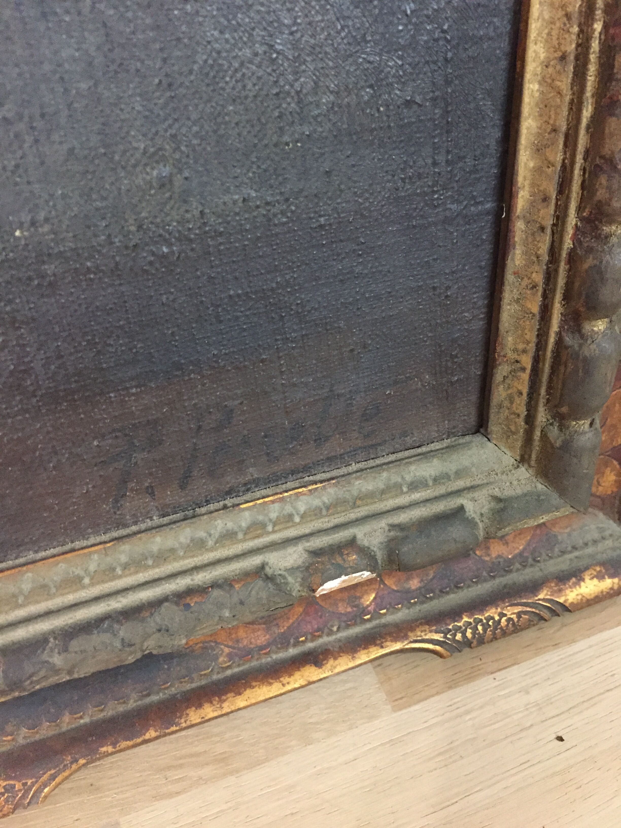 Still life bouquet, P Perrette