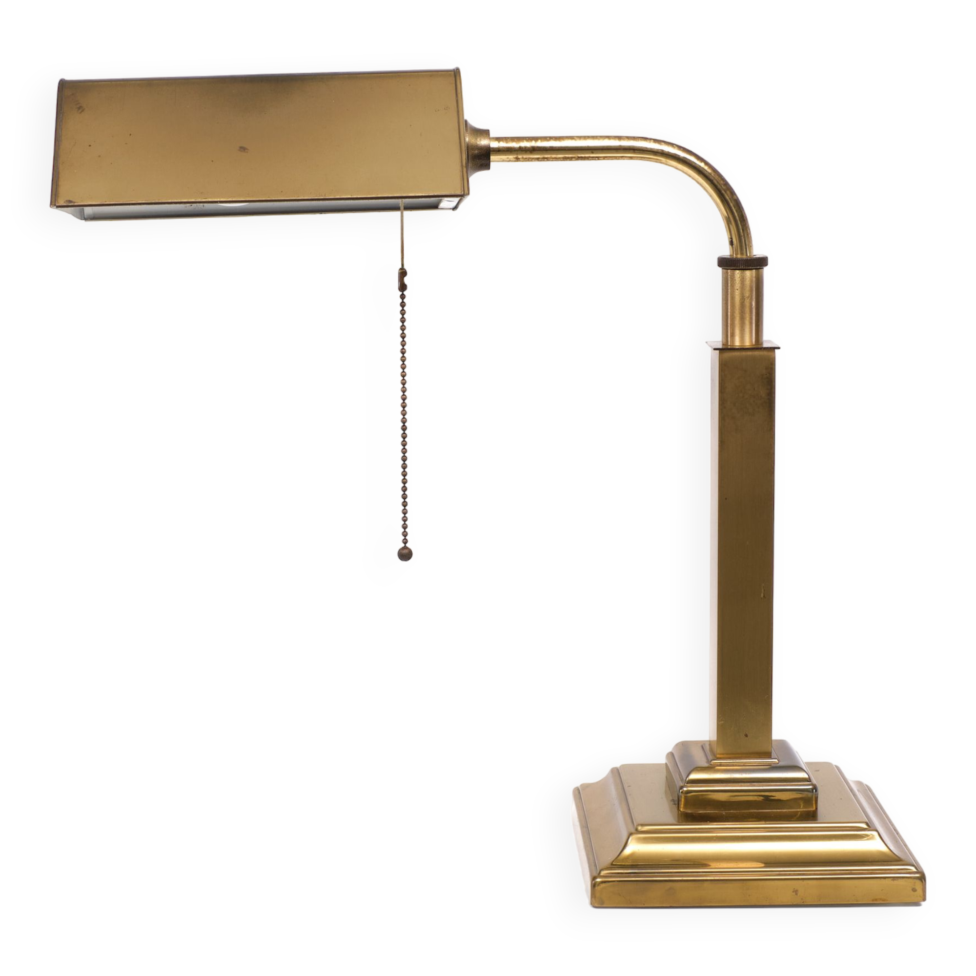 Brass Desk Lamp Sölken Leuchten 1972 Germany