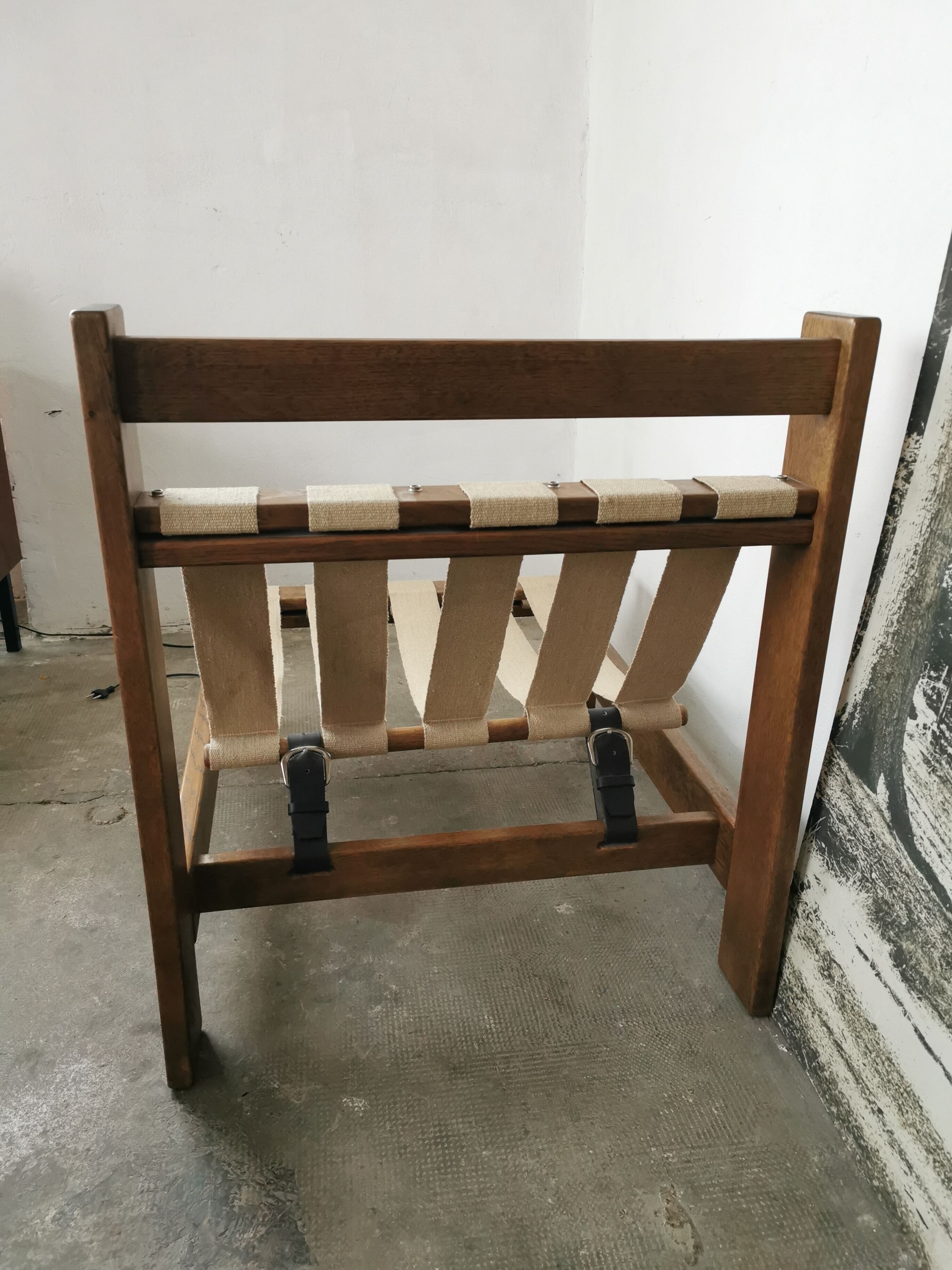 Tawny leather heater