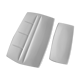2 dishes presentation white earthenware scandinavian design
