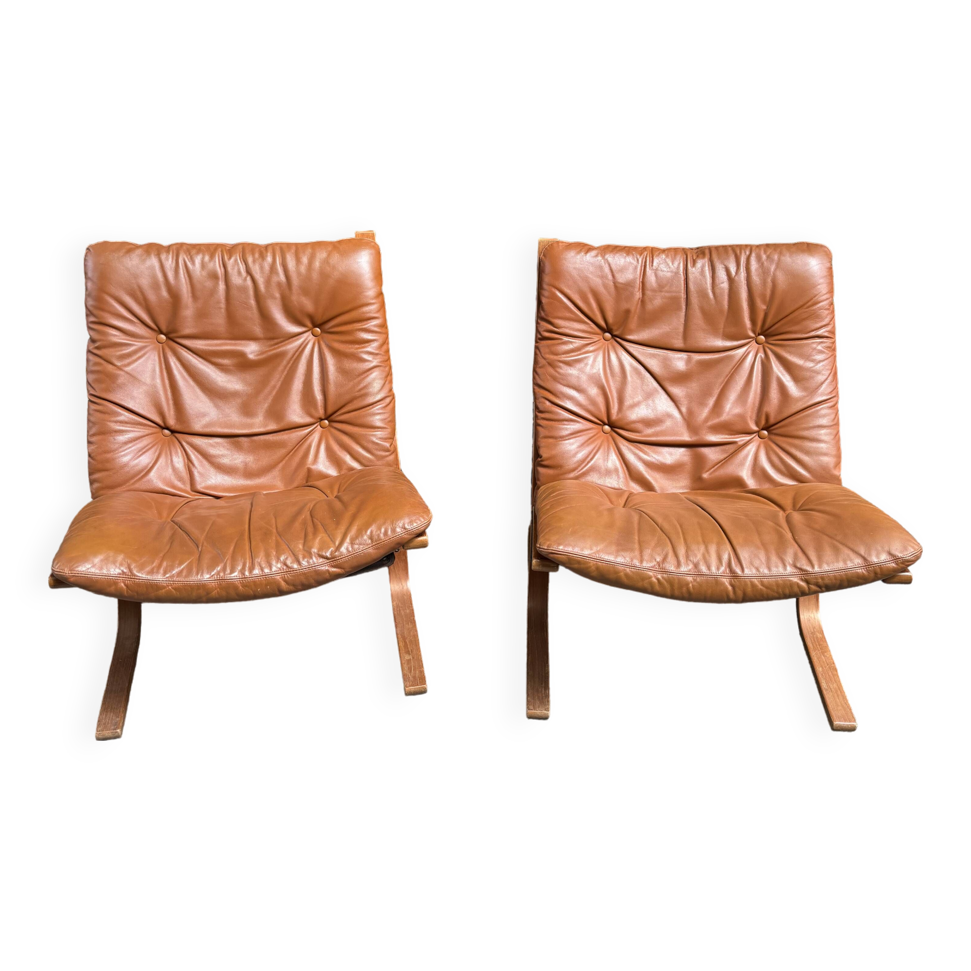 Pair of siesta armchairs