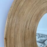 Wicker mirror
