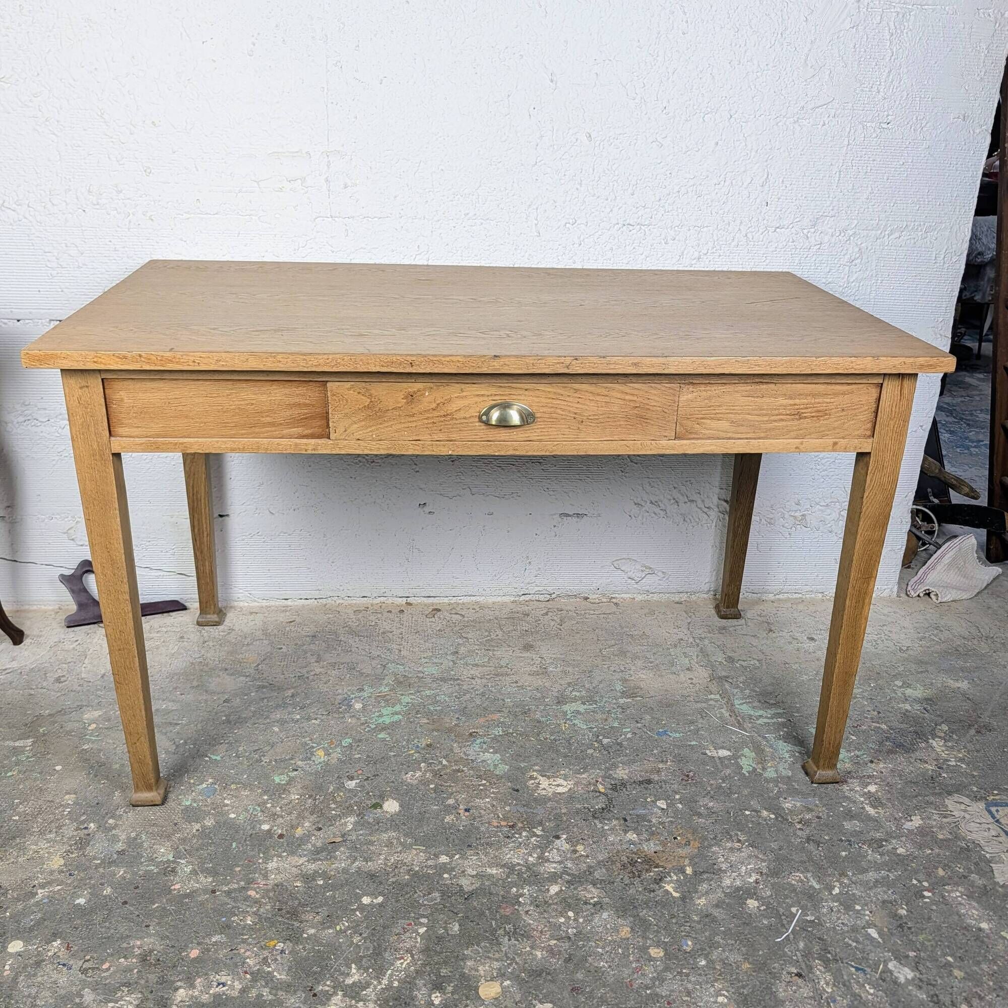 Vintage oak desk
