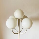 Kaiser white floor lamp, Germany, 1960s