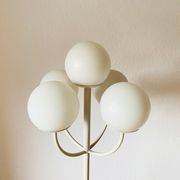 Lampadaire blanc Kaiser, Allemagne, années 1960