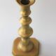 Pair of original vintage candelabros from bronce. Antiguos portavelas.