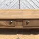 Grande table basse de ferme ancienne esprit campagne chic