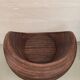Vintage pencil or split reed rattan bamboo wicker egg pod chair