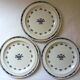 12 earthenware plates in the manufacture of Wedgwood