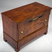 Commodes Biedermeier en acajou du début du XIXe siècle, années 1830