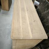Solid natural oak sideboard circa 1920