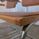 Set of 6 Vintage Cesca Chair by Bene Austria 1970s / Mid Century Chrome Din