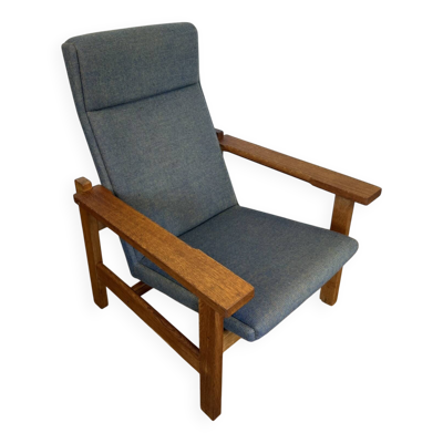 Fauteuil modèle 163A de Hans J. Wegner pour Getama, 1967